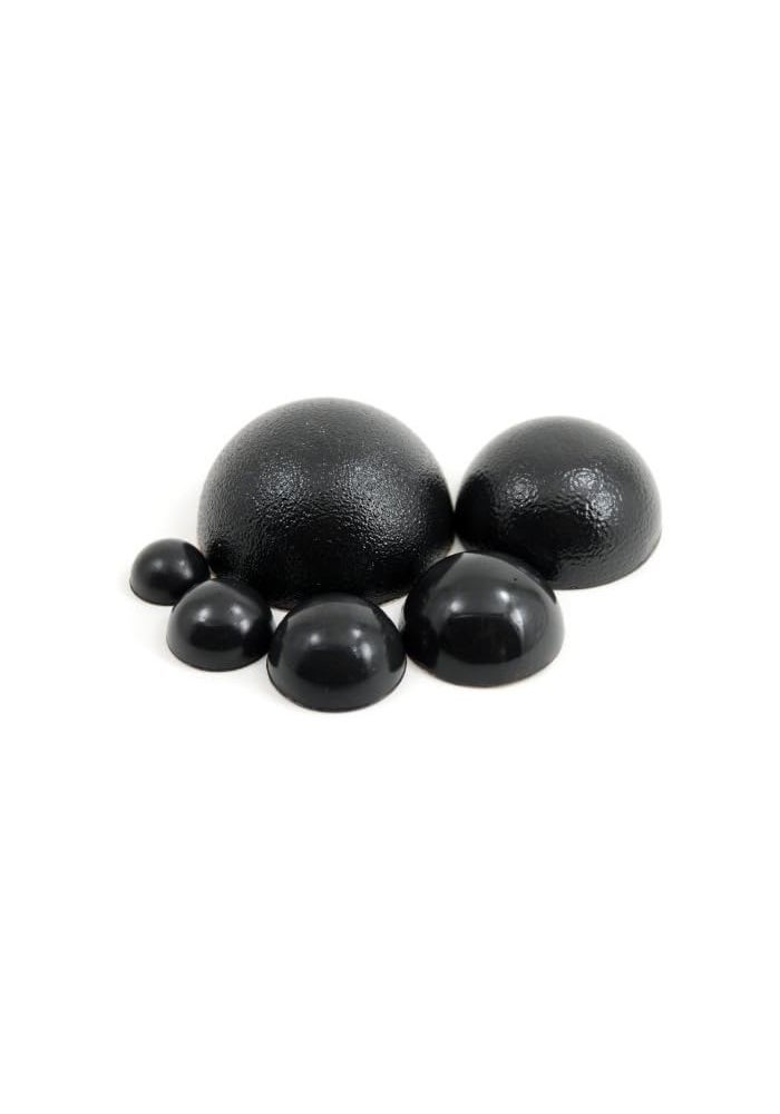 Isolate It! 1.5" Diameter Sorbothane Hemisphere Rubber Bumper Non-Skid Feet with Adhesive (4 Pack, 30 Duro) - Image 4